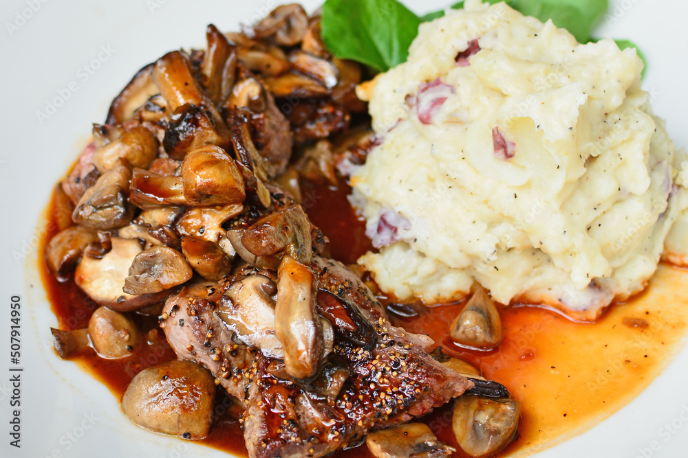 Chicken Diane - Wed