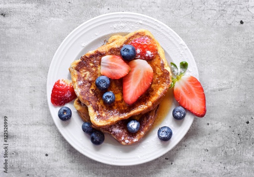 French Toast & Fruits - Tuesday