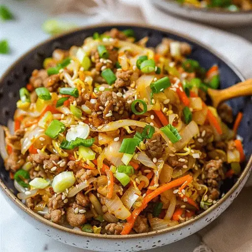 Egg Roll in a Bowl - Wednesday